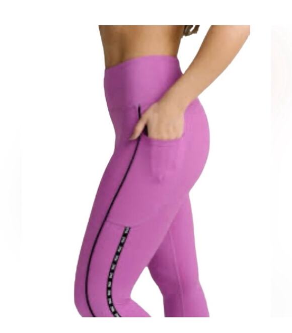 Zyia Pants - Zyia Purple LNT Size 4 Leggings Compressive Workout Crossfit Running Yoga